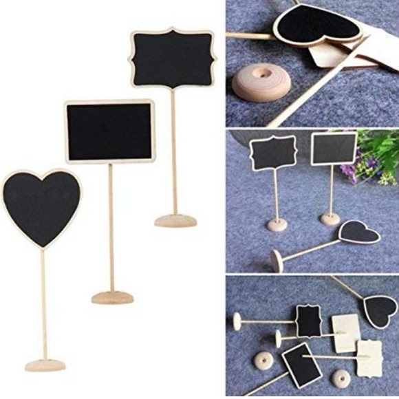 *NEW* Serving Table Lot - Cake servers, Mini Chalkboards, Liquid Chalk Markers - Picture 4 of 11
